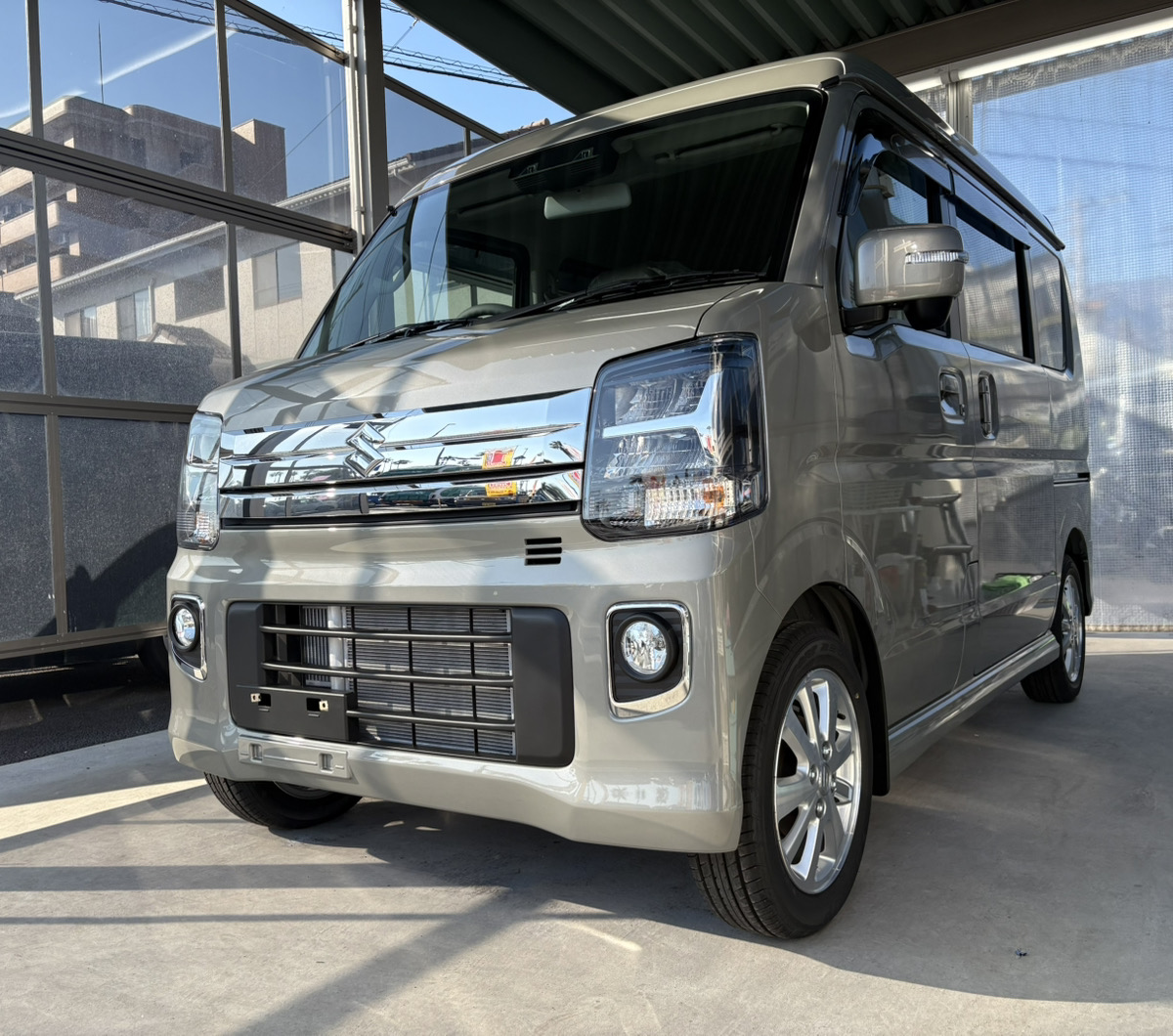 エヴリィ　フレッシュキーパー施工