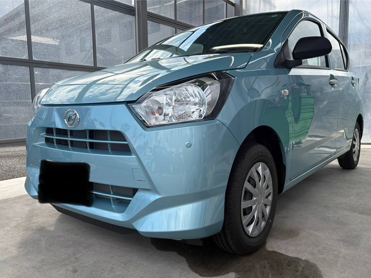 ミライース　エコダイヤキーパー施工