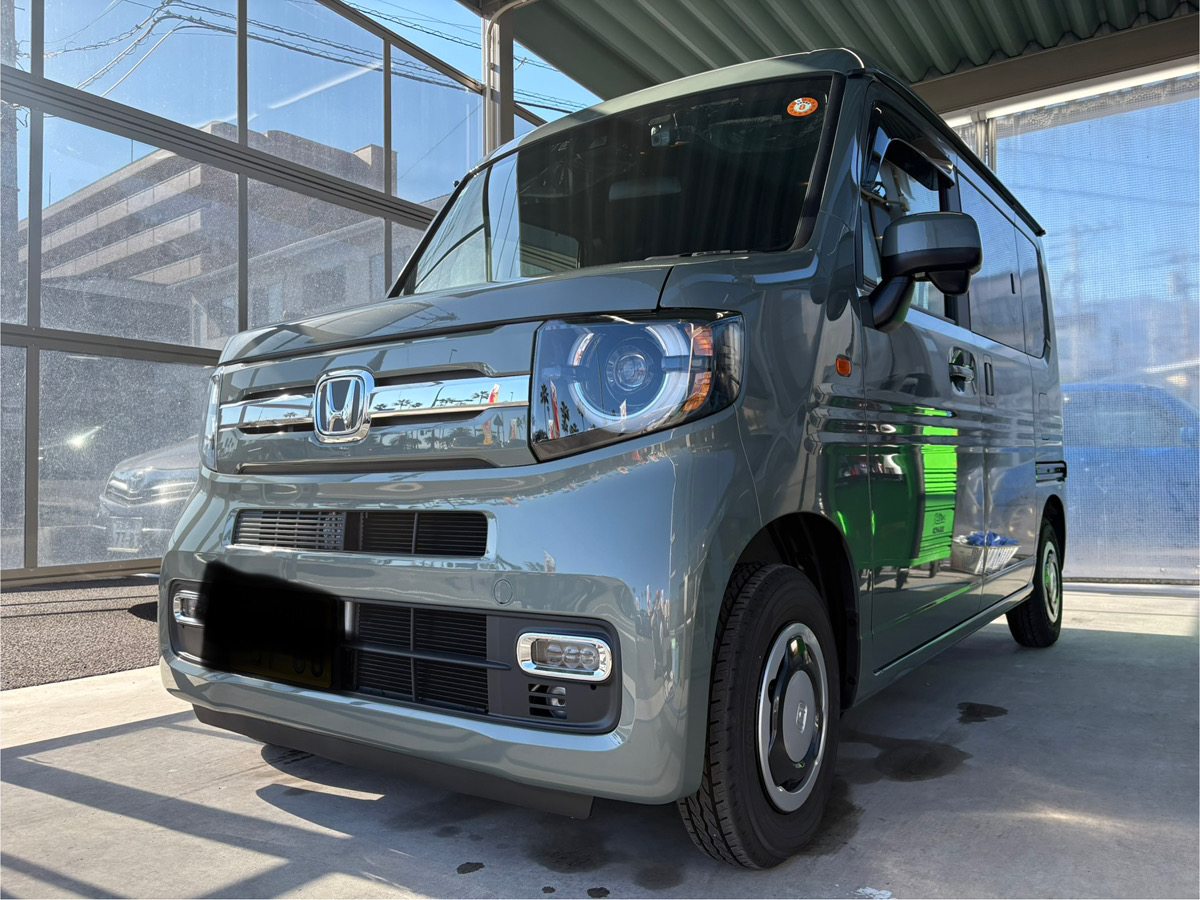 N-VAN　エコダイヤキーパー施工