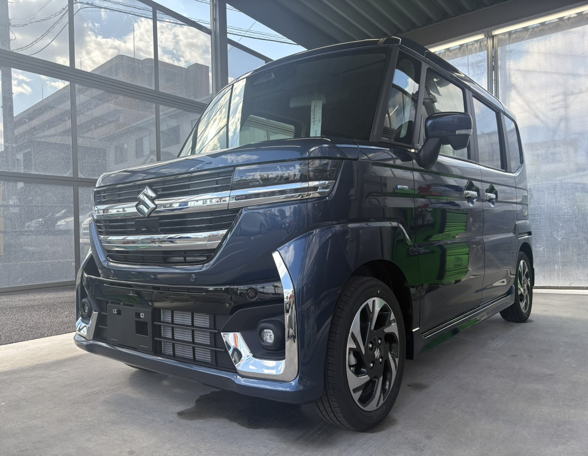 スペーシアカスタム　エコダイヤキーパー施工