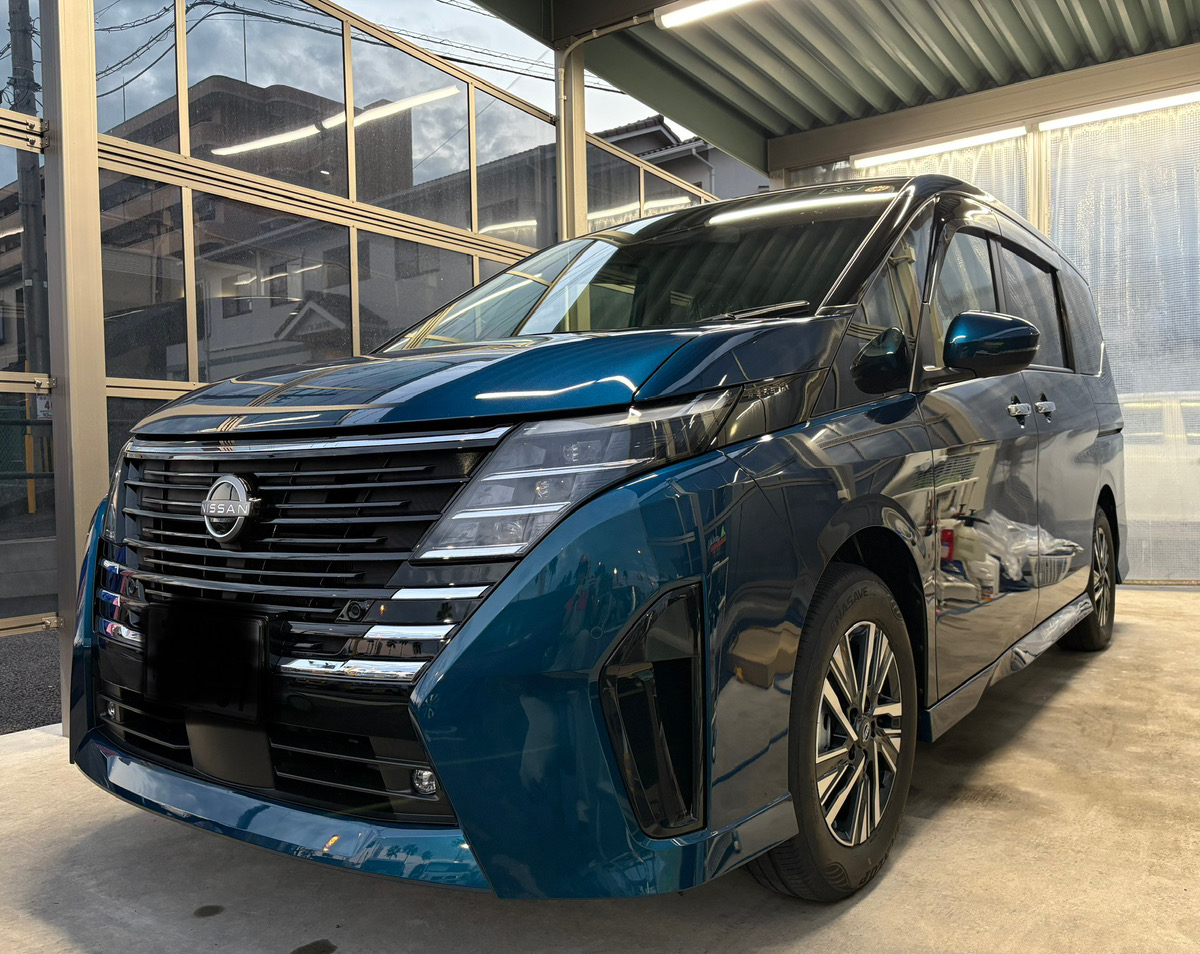 セレナ　エコダイヤキーパー施工