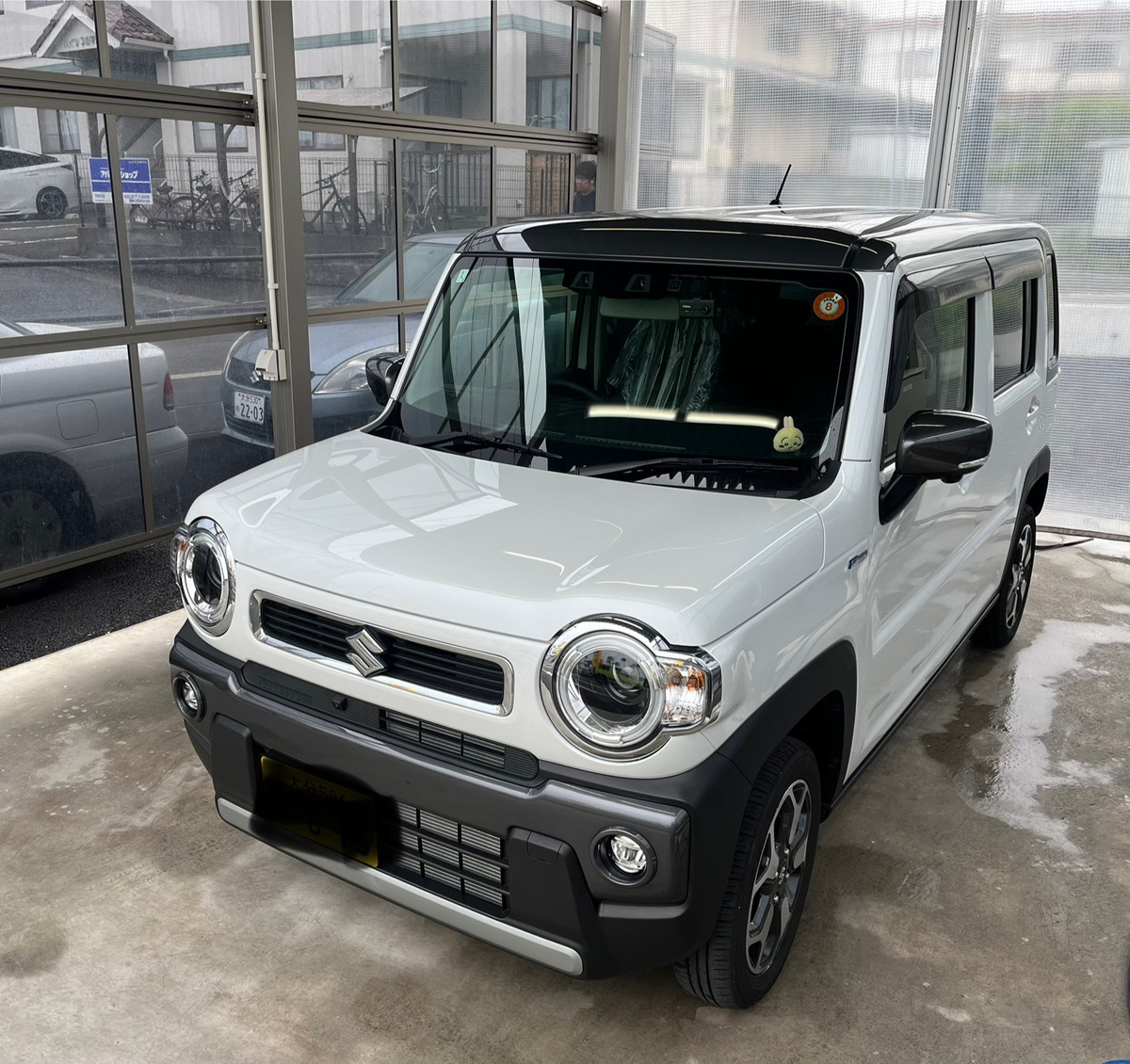 ハスラー　フレッシュキーパー施工