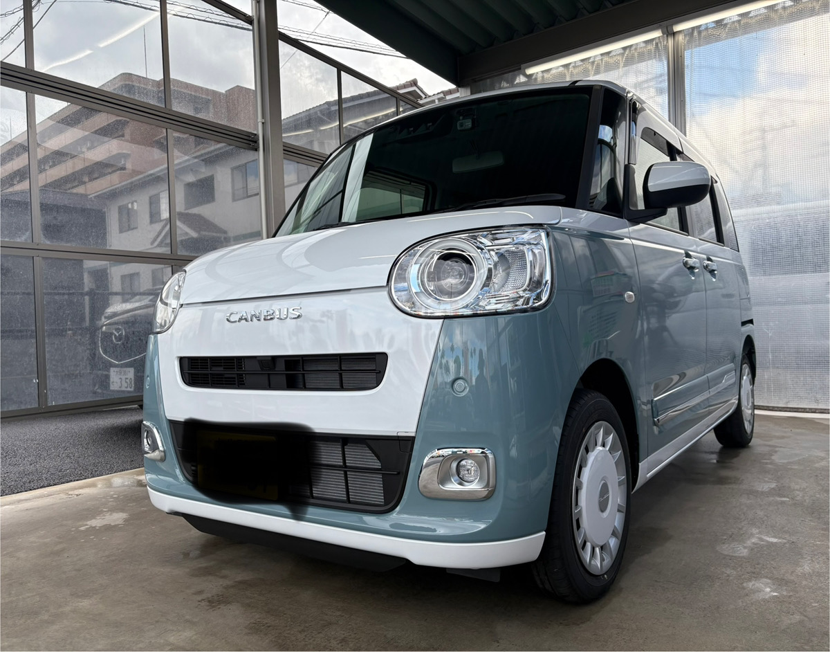 ムーヴキャンバス　エコダイヤキーパー施工