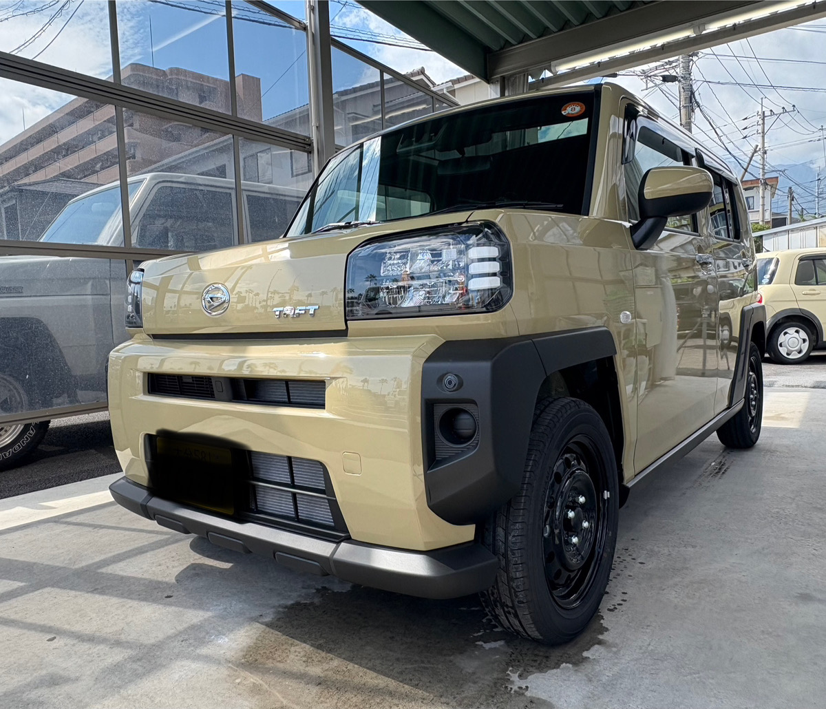 タフト　フレッシュキーパー施工