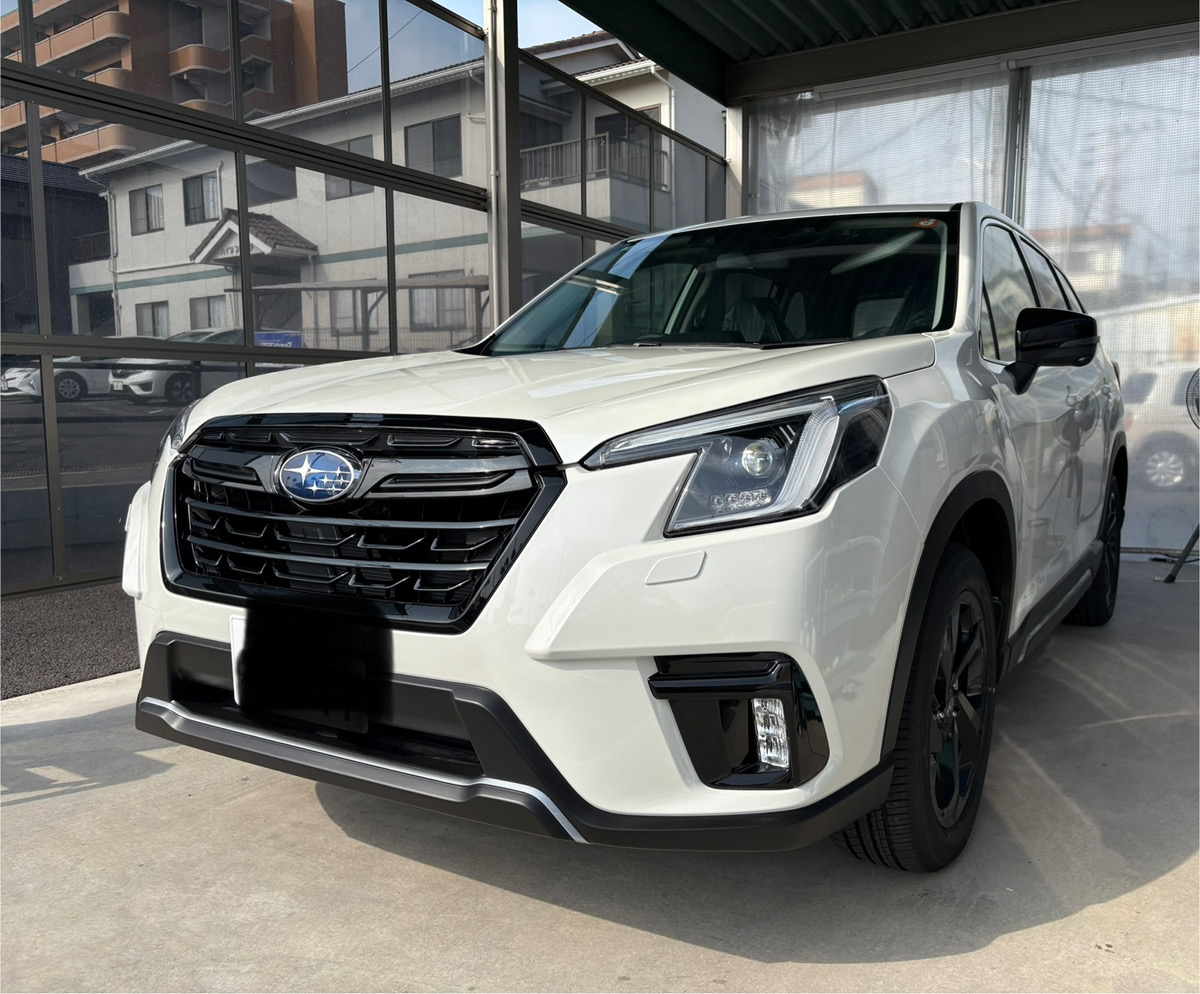 フォレスター　エコダイヤキーパー施工