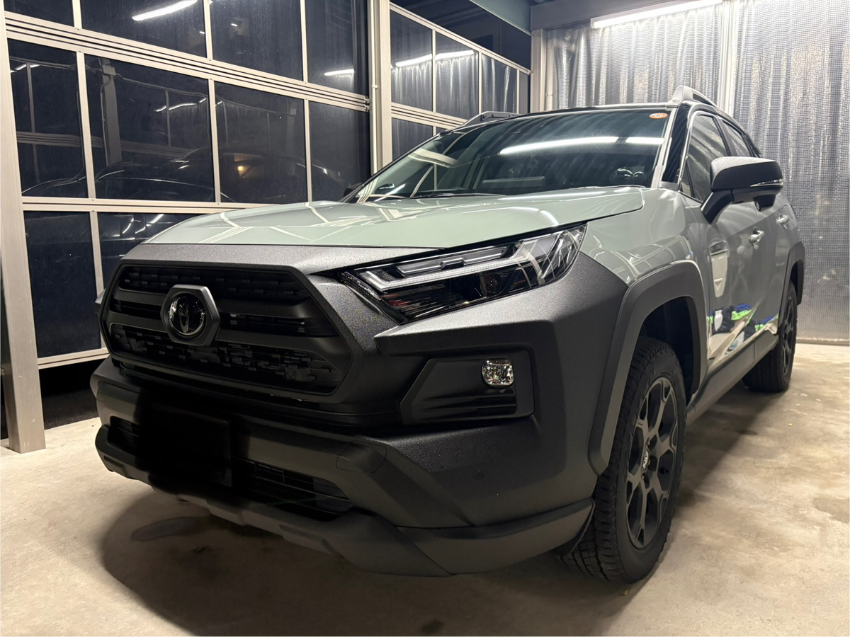 RAV4　ダイヤモンドキーパー施工