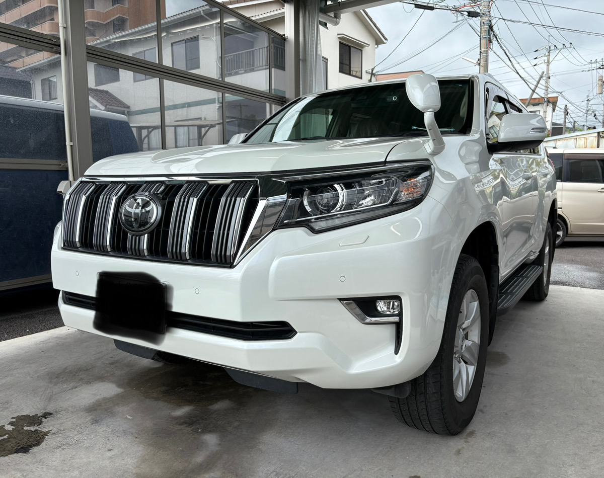 ランドクルーザープラド　フレッシュキーパー施工