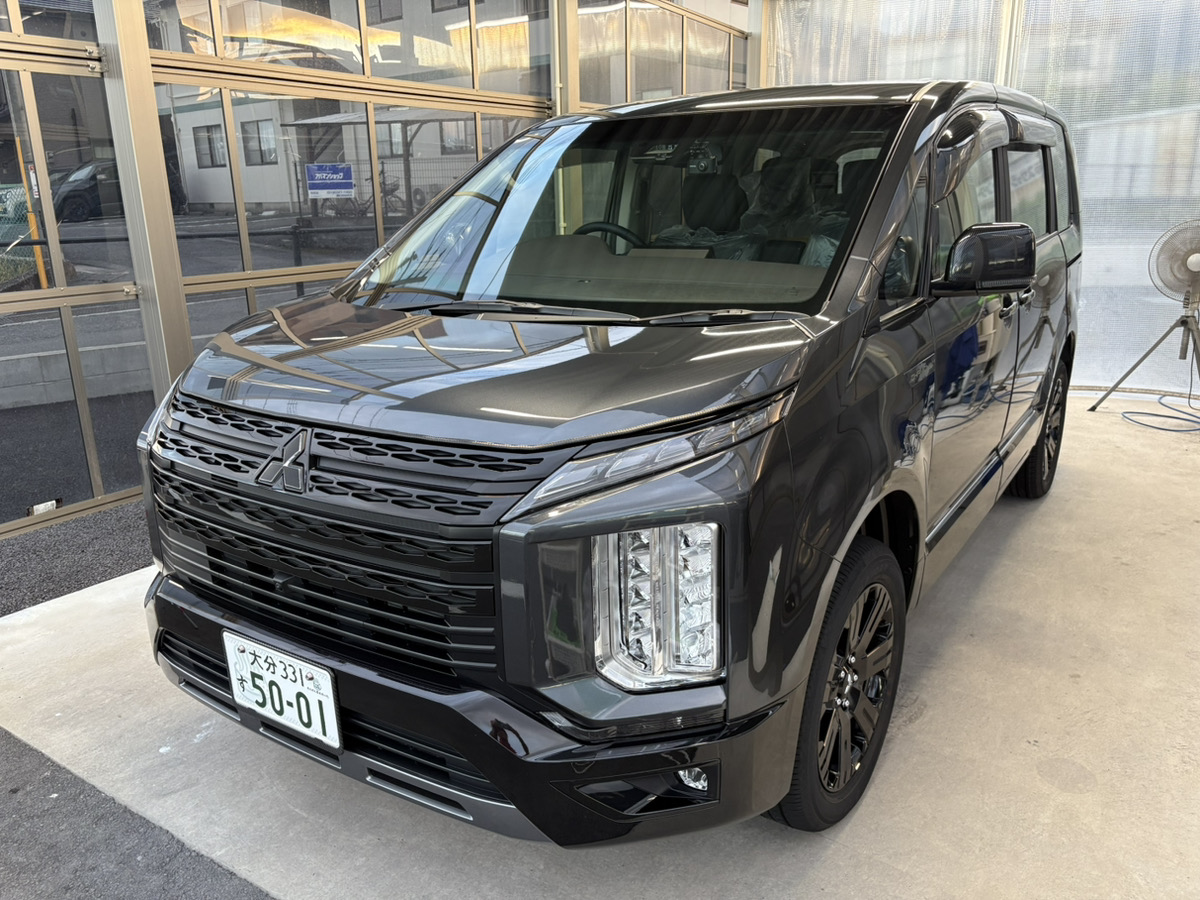 デリカＤ５　エコダイヤキーパー　施工