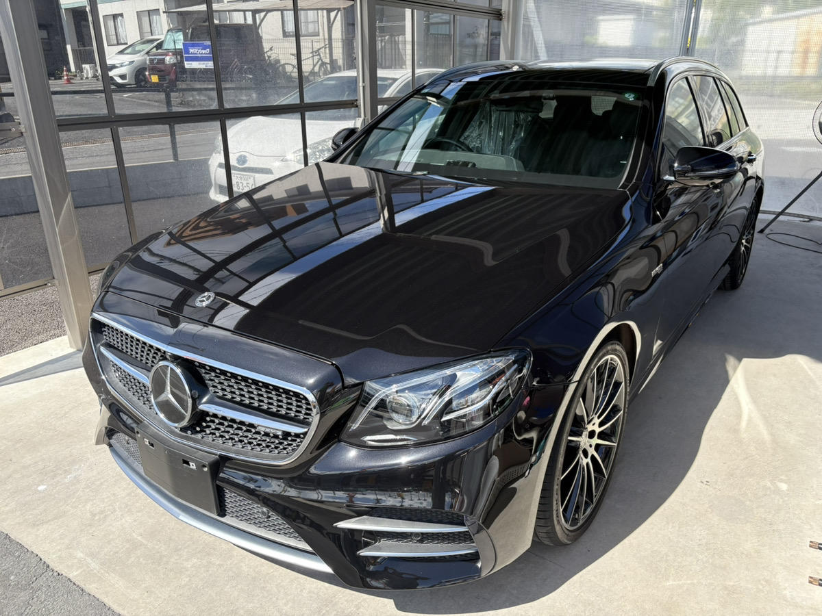 ベンツ　エコダイヤキーパー　施工