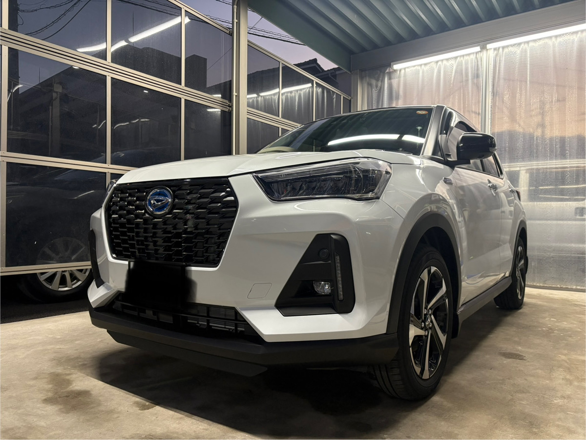 ロッキー　クリスタルキーパー施工