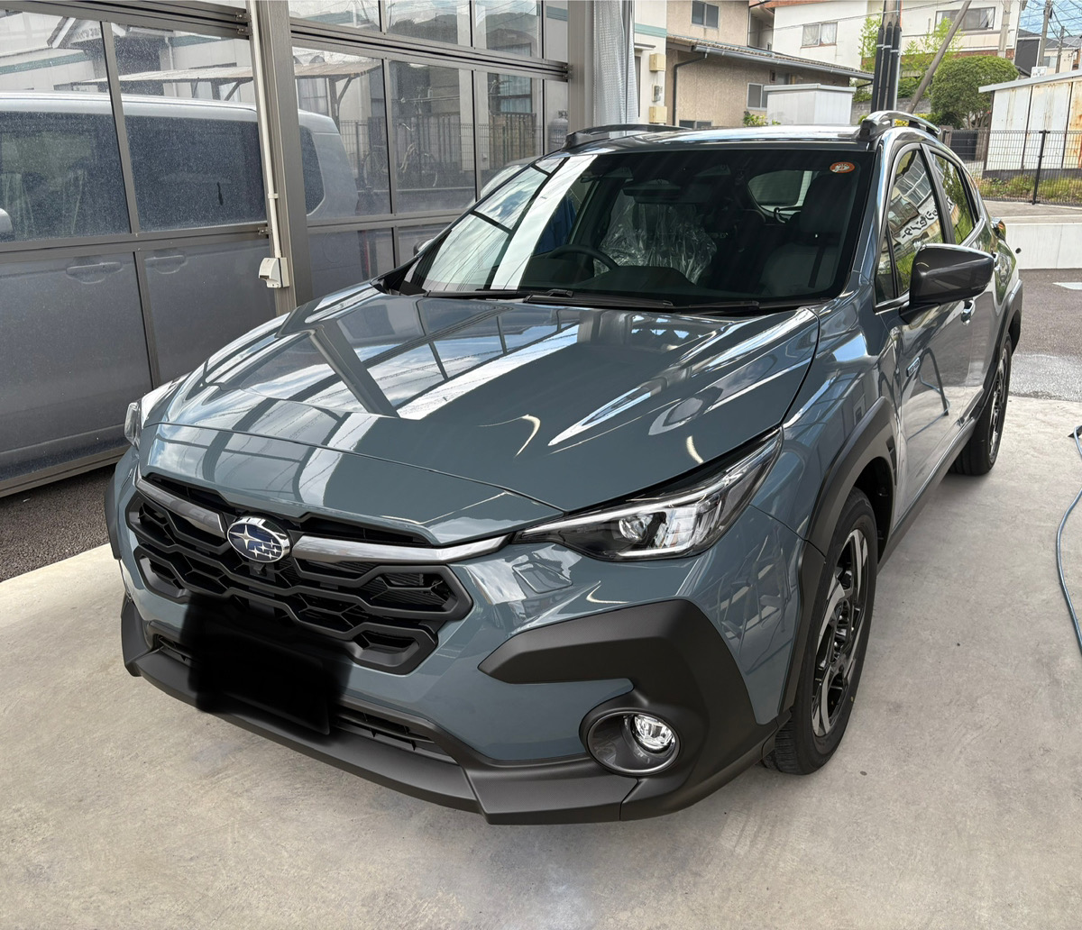 クロストレック　クリスタルキーパー施工