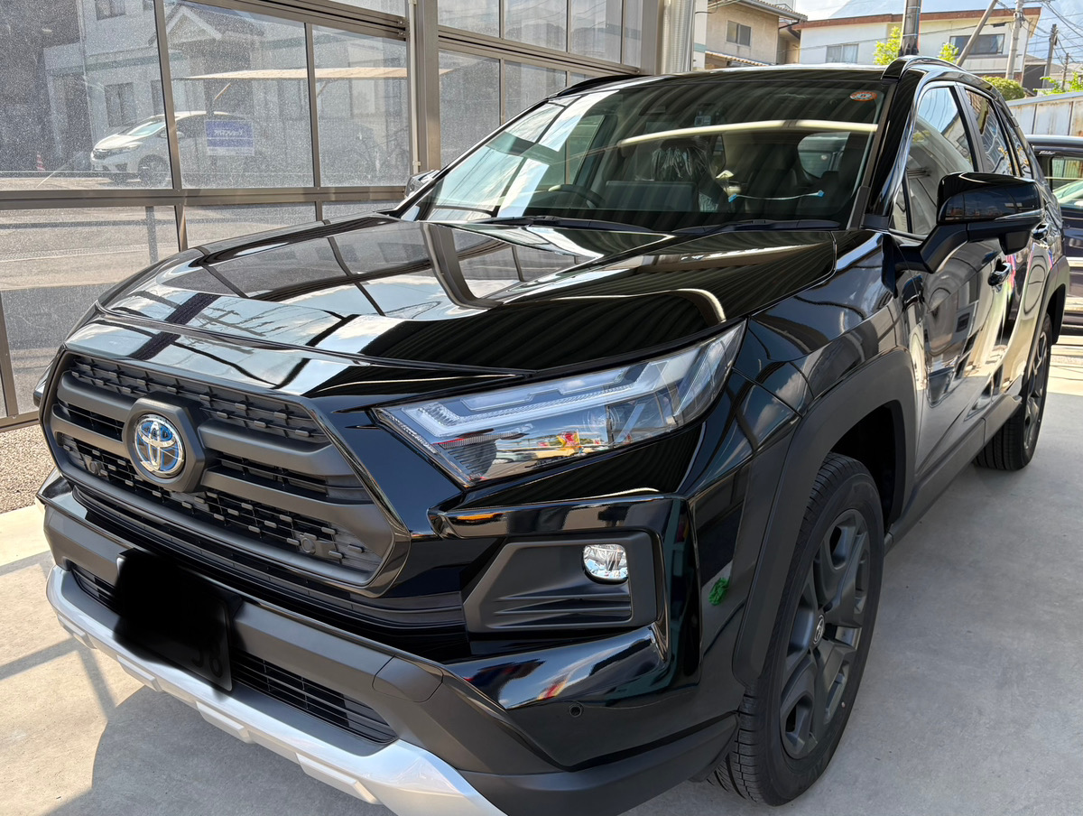 RAV４　エコダイヤキーパー施工