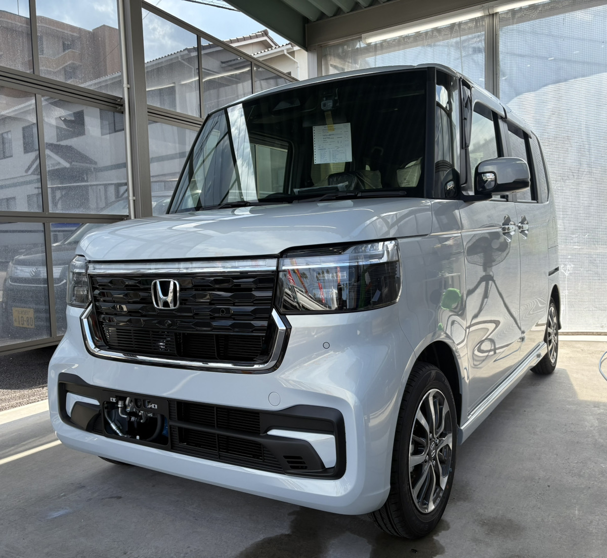 N-BOX　エコダイヤキーパー施工