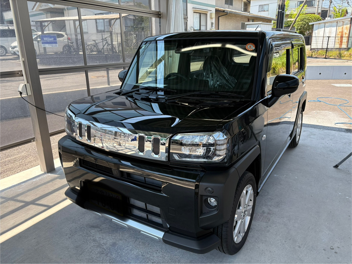 タフト　エコダイヤキーパー　施工